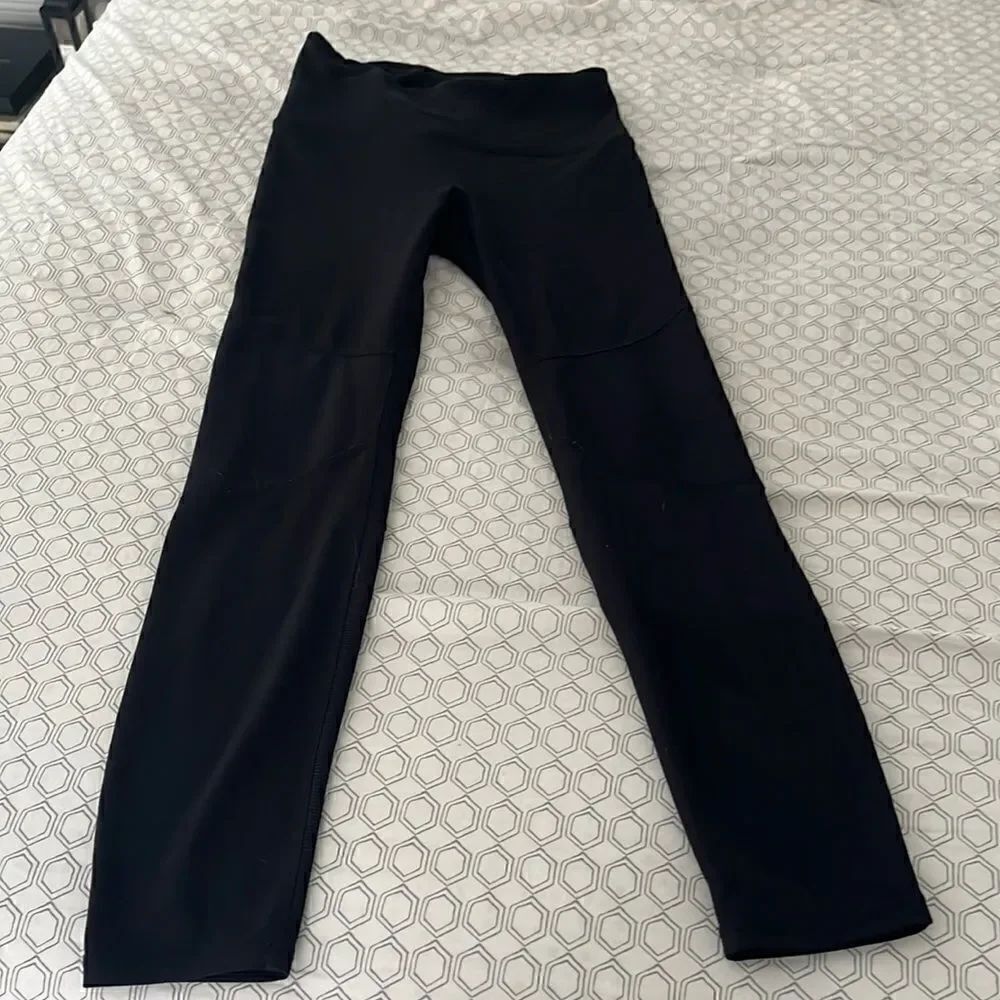 GAIAM black moto detail leggings XS